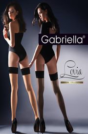 Gabriella Calze Lovia Black Hold Ups