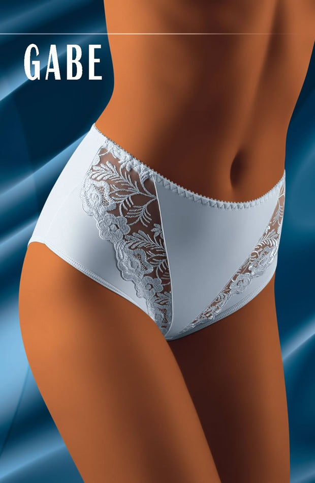 Wolbar - Gabe Deep Microfibre Brief White