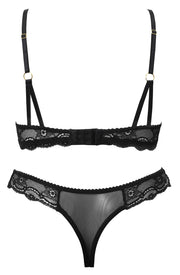Confidante Opium Coordinating Thong with Lace Detail
